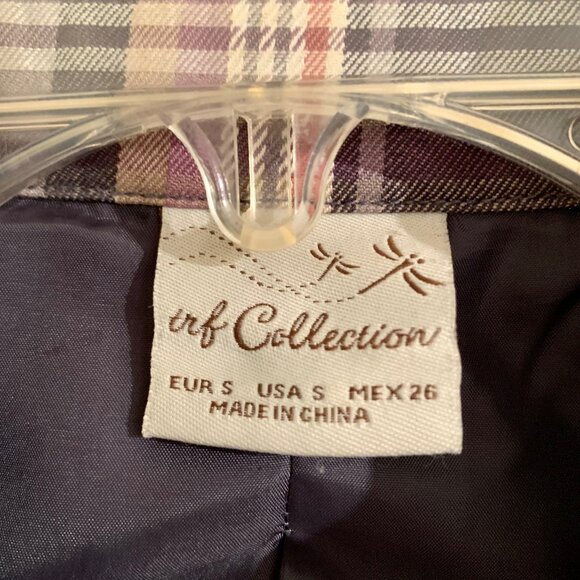 Trench coach, checkered pattern - Picture 4 of 8